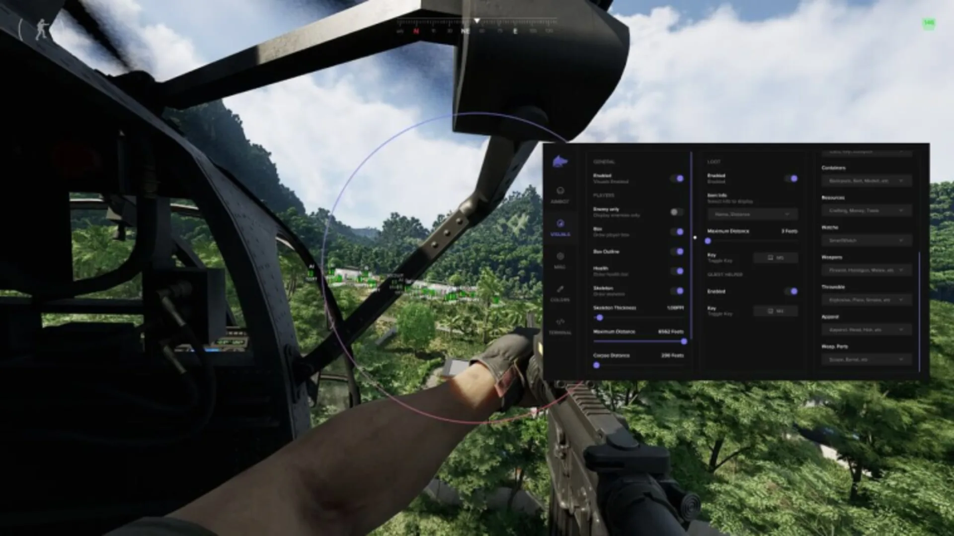 Stream-proof overlay preview thumbnail