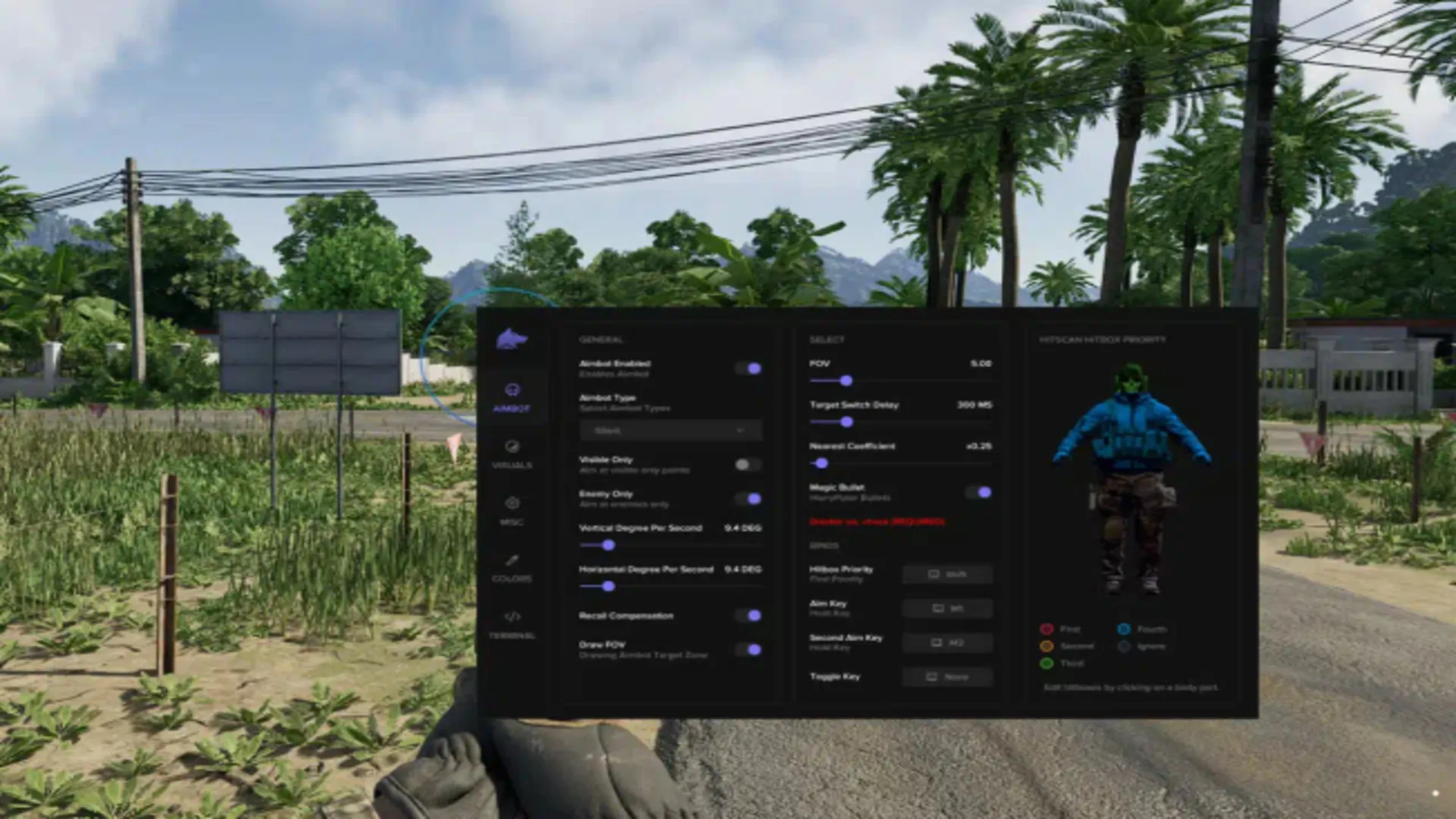Aimbot FOV limit preview thumbnail