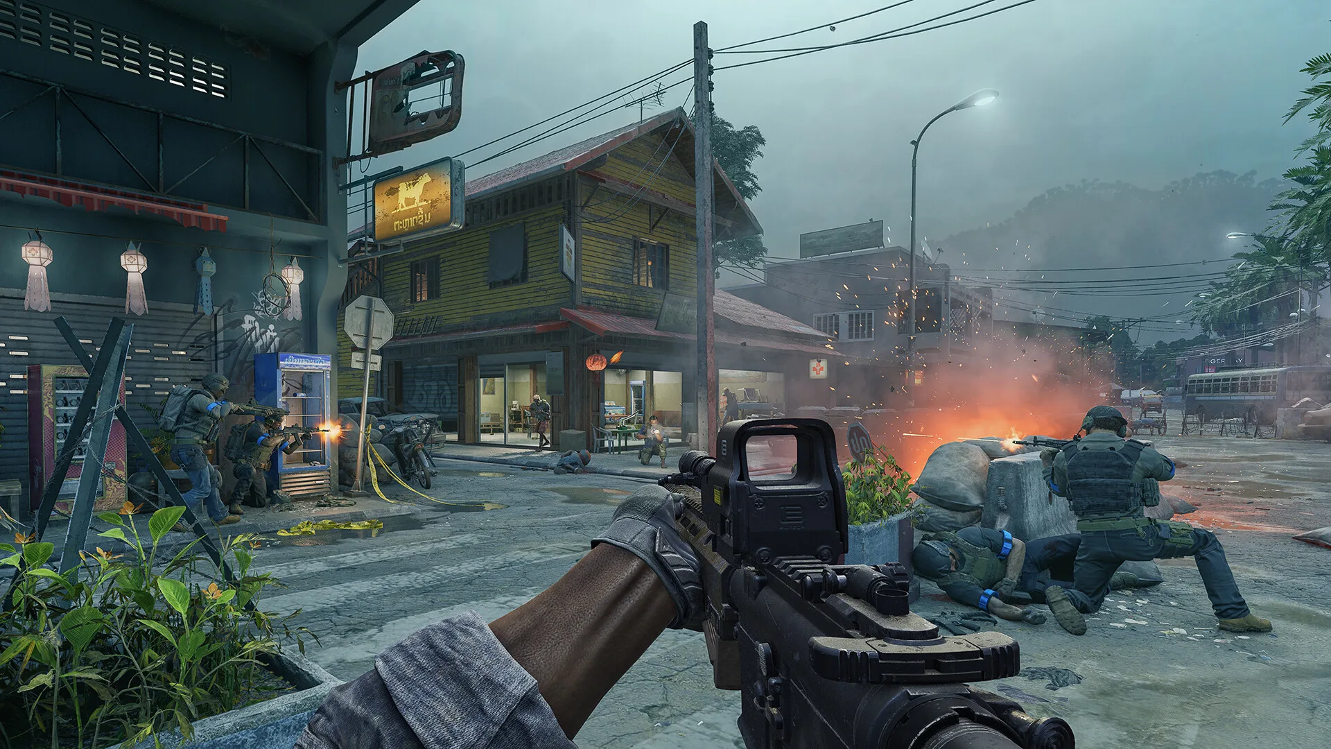Gray Zone Warfare Lamang Island combat overview