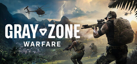Gray Zone Warfare Steam header artwork showing tactical combat on Lamang Island